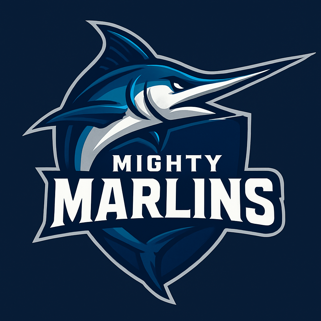Mighty Marlins logo